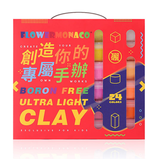 FLOWER MONACO BORON FREE ULTRA LIGHT CLAY (moq 6)